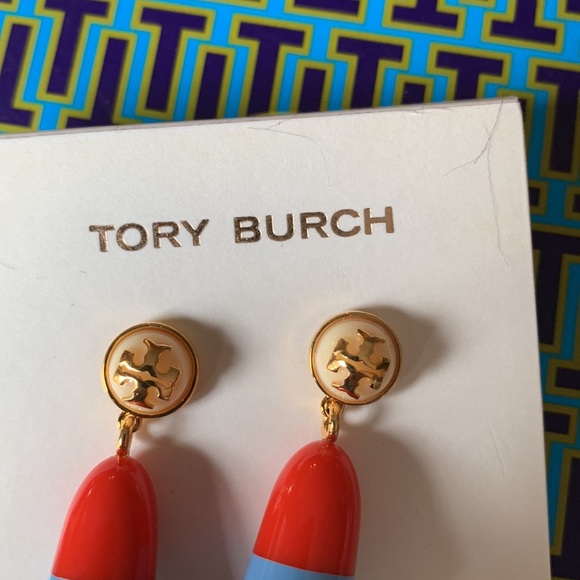 TORY BURCH Buoy Drop Earrings - Picture 3 of 5